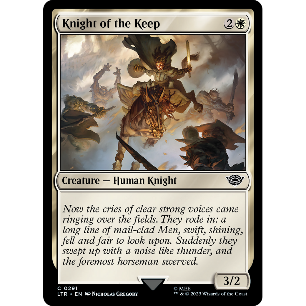 Knight of the Keep (LTR-291) - The Lord of the Rings: Tales of Middle-earth