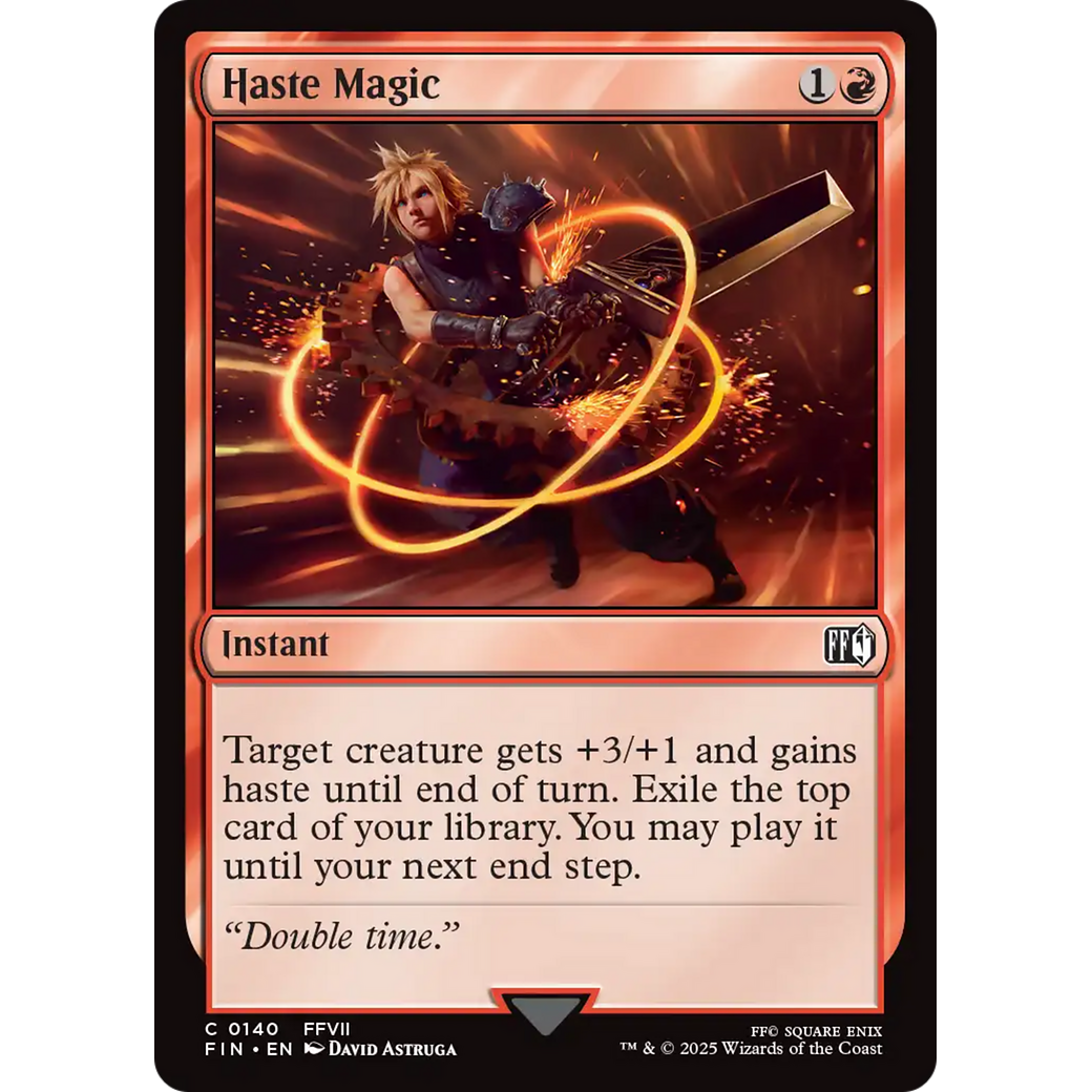 Haste Magic (FIN-140) - FINAL FANTASY Foil