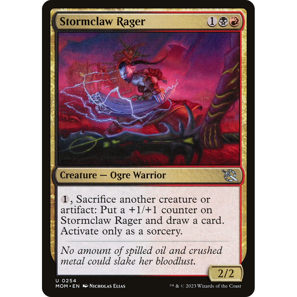 Stormclaw Rager (MOM-254) - March of the Machine