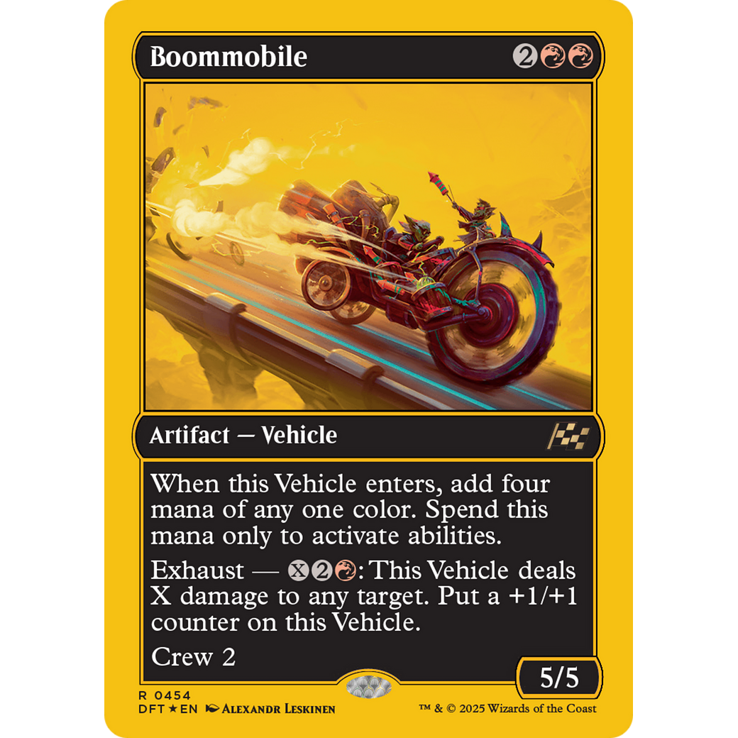 Boommobile (DFT-454) - Aetherdrift Foil