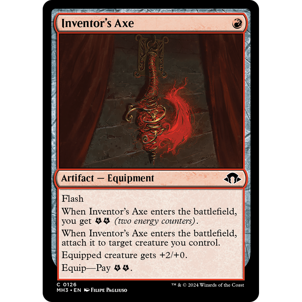Inventor's Axe (MH3-126) - Modern Horizons 3