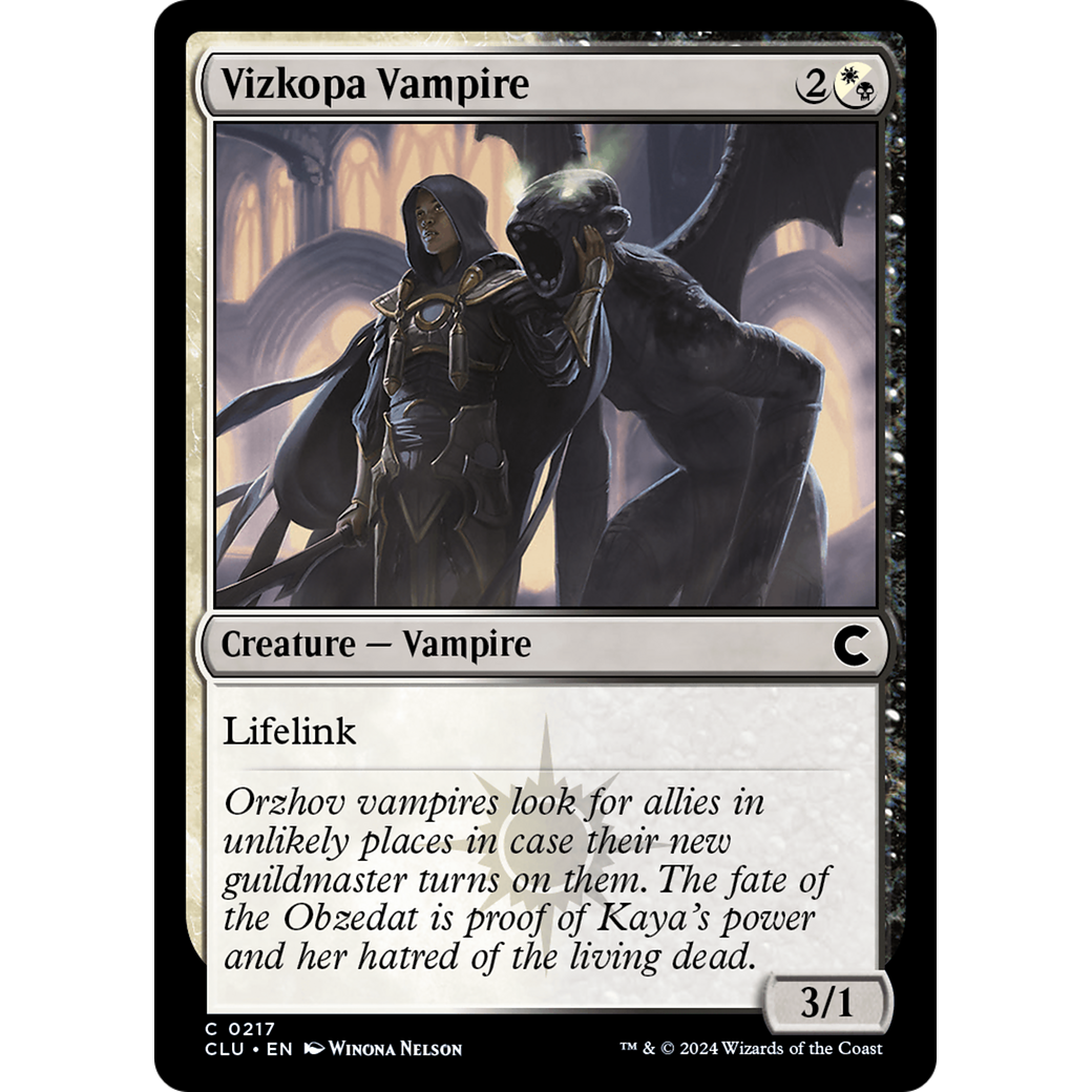 Vizkopa Vampire (CLU-217) - Ravnica: Clue Edition