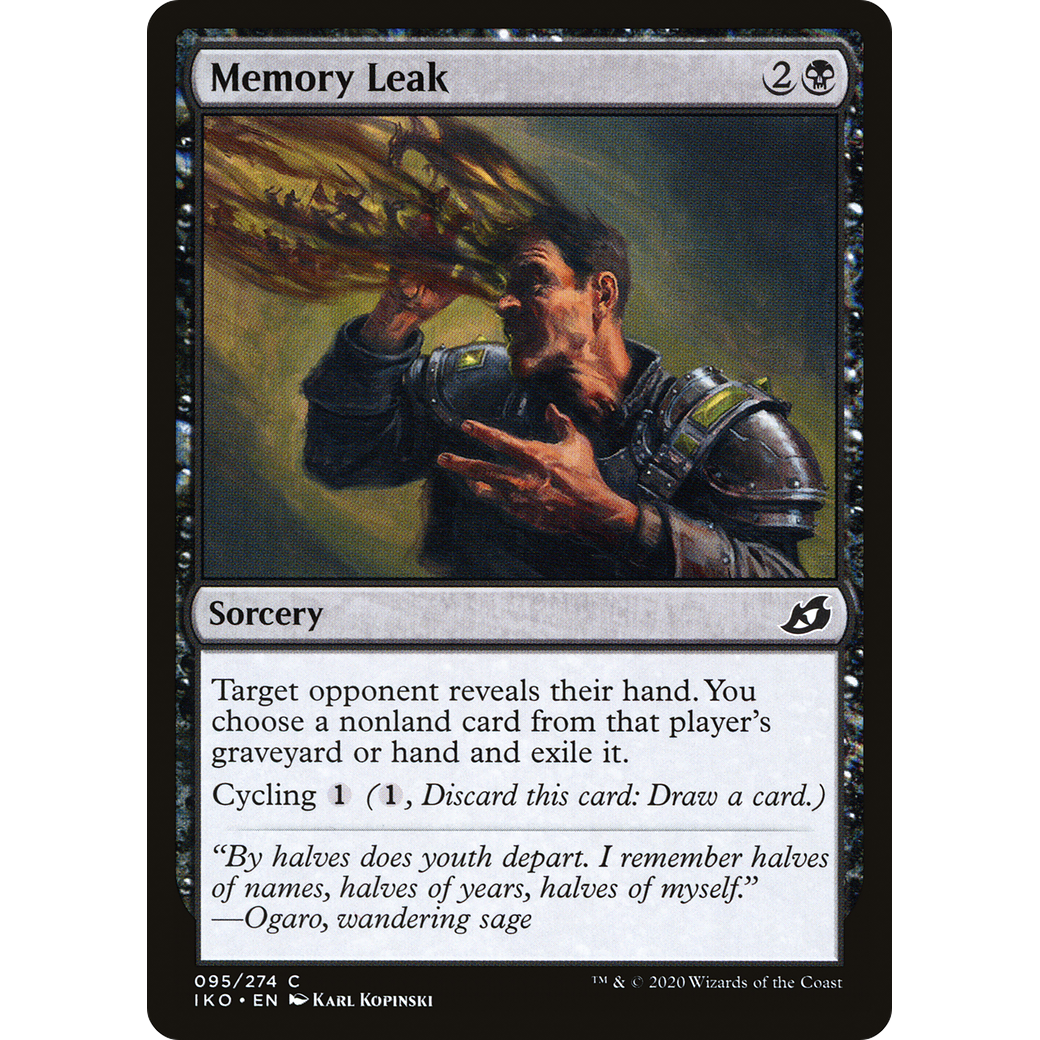 Memory Leak (IKO-095) - Ikoria: Lair of Behemoths Foil