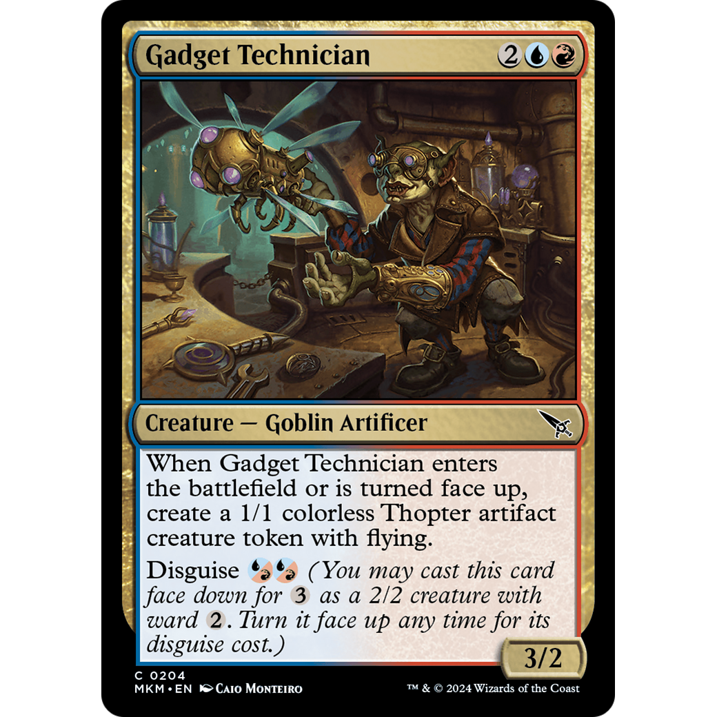 Gadget Technician (MKM-204) - Murders at Karlov Manor Foil