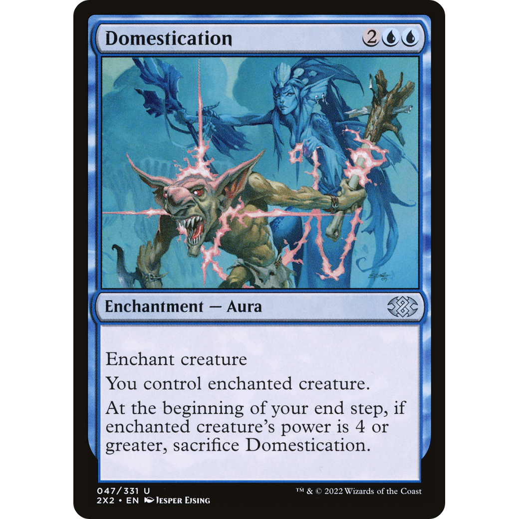 Domestication (2X2-047) - Double Masters 2022 Foil
