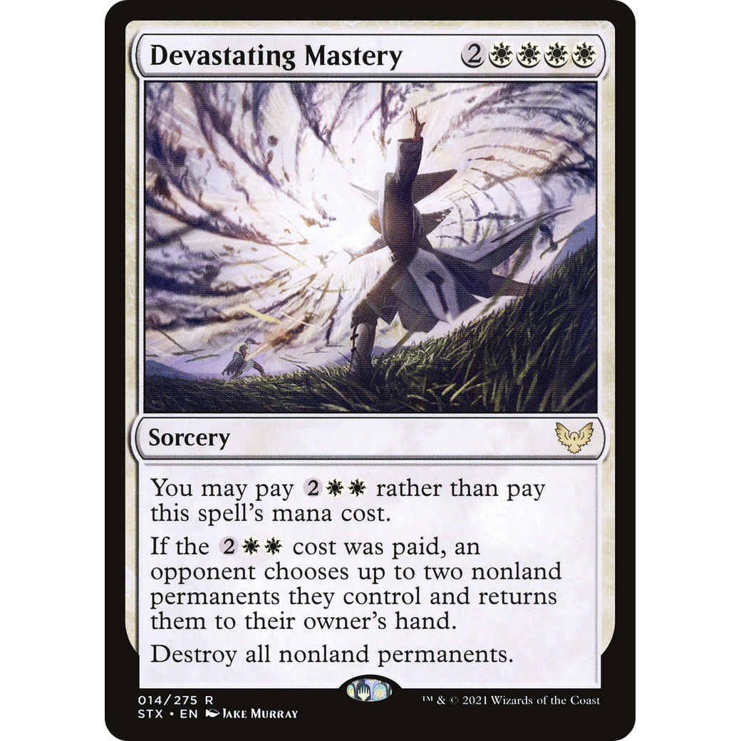 Devastating Mastery (STX-014) - Strixhaven: School of Mages Foil
