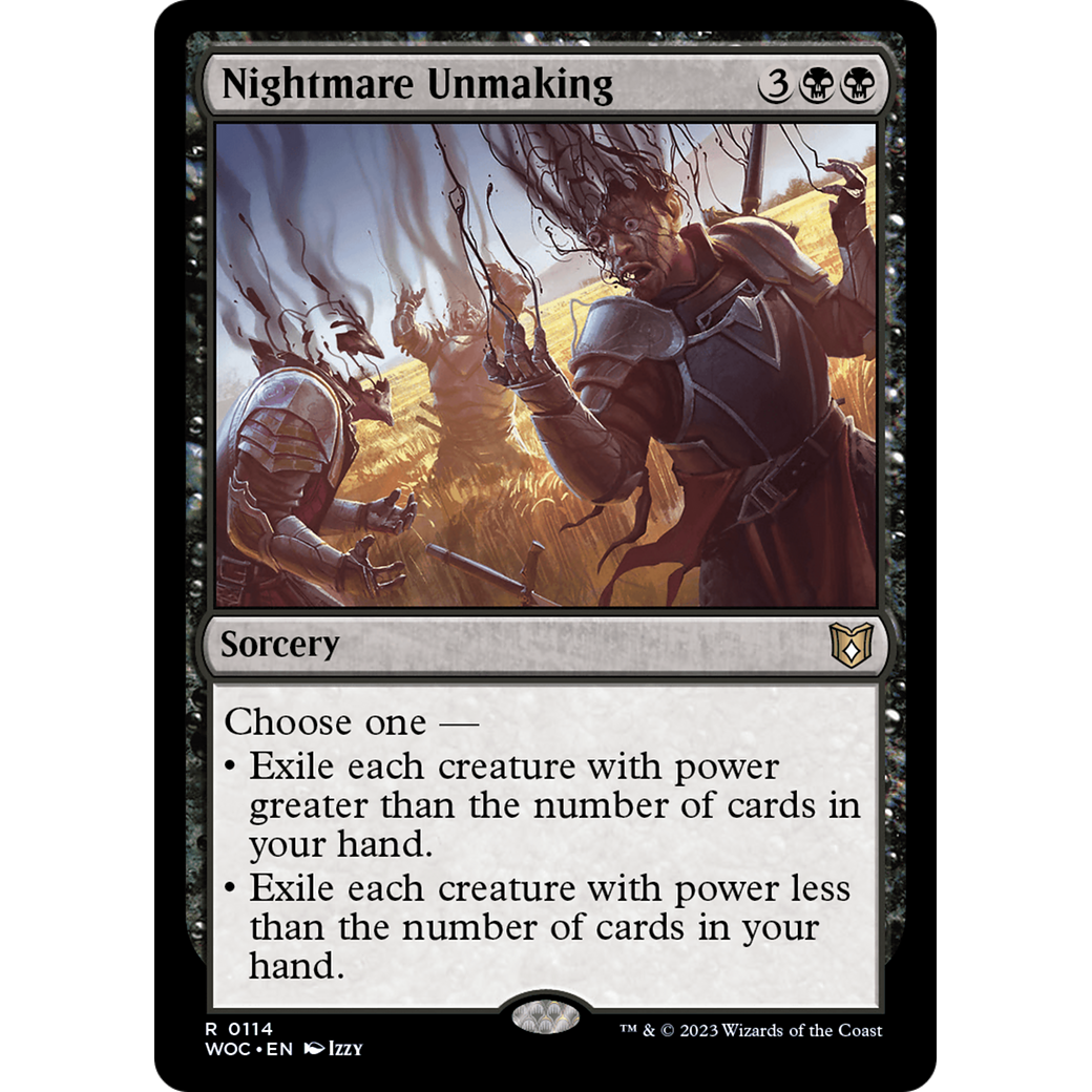 Nightmare Unmaking (WOC-114) - Wilds of Eldraine Commander