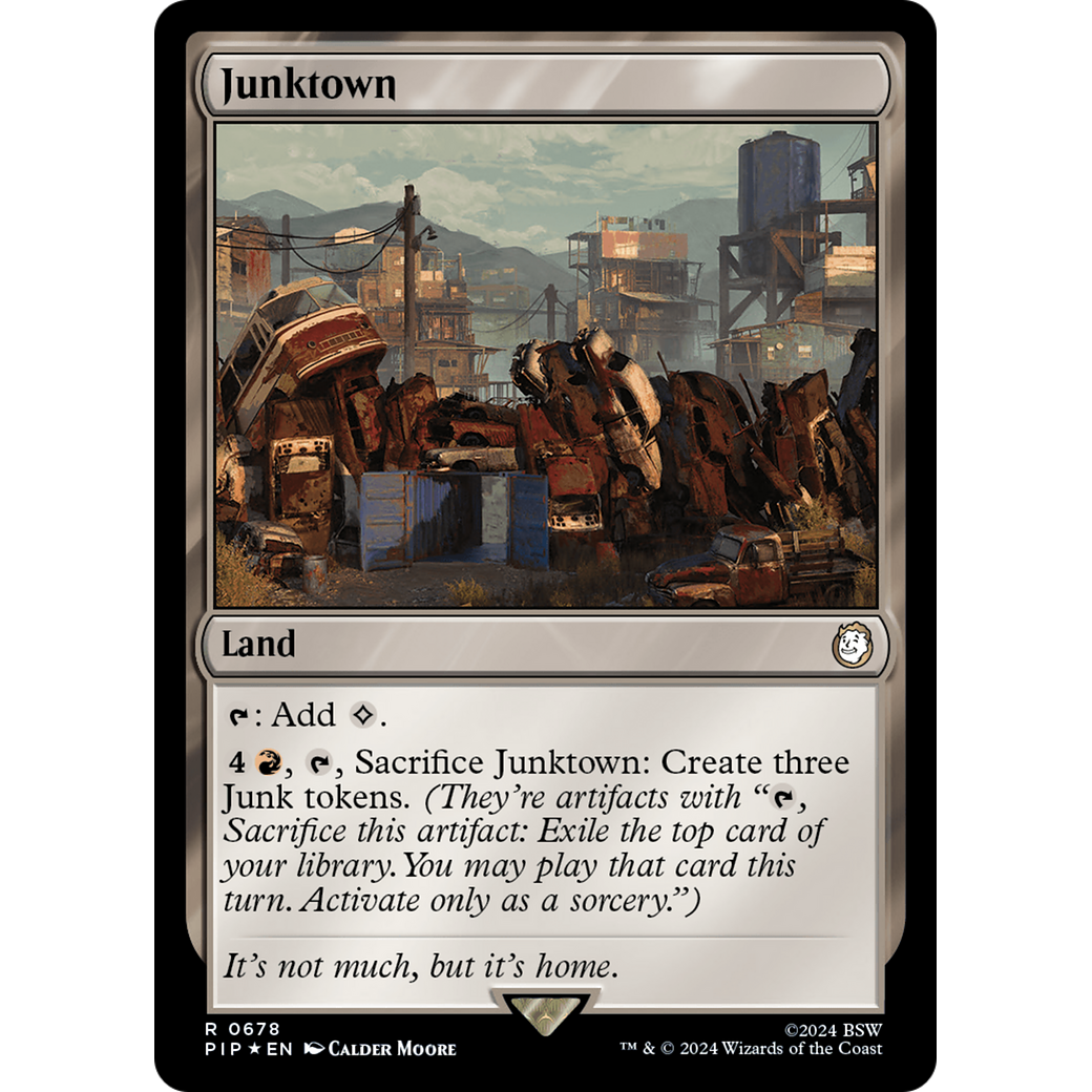 Junktown (PIP-678) - Fallout Foil