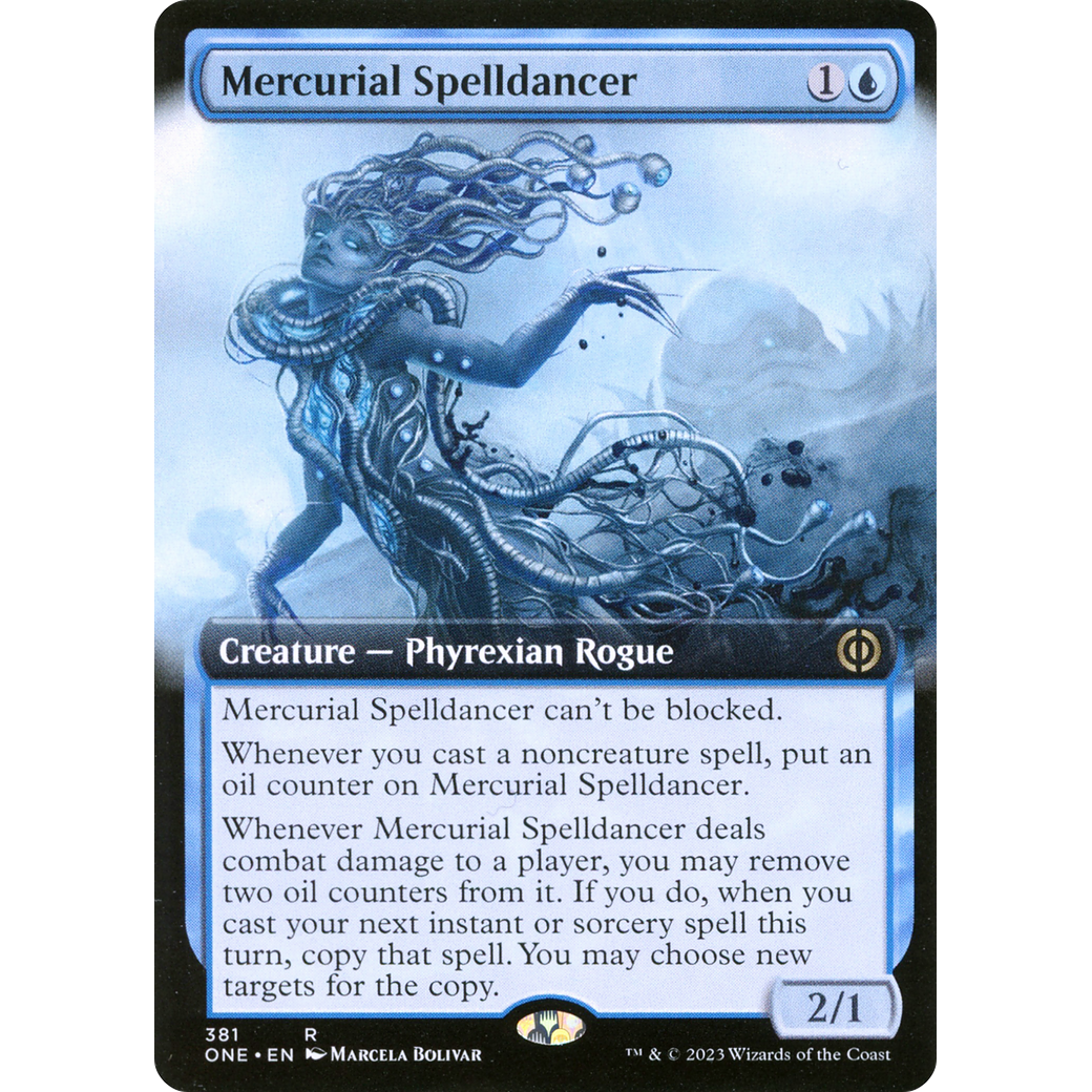 Mercurial Spelldancer (ONE-381) - Phyrexia: All Will Be One: (Extended Art)