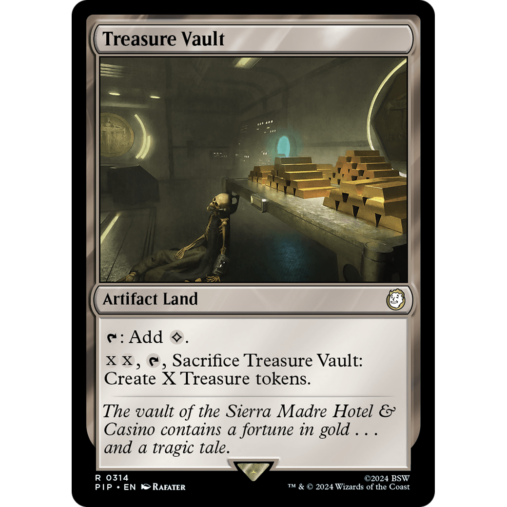 Treasure Vault (PIP-314) - Fallout Foil