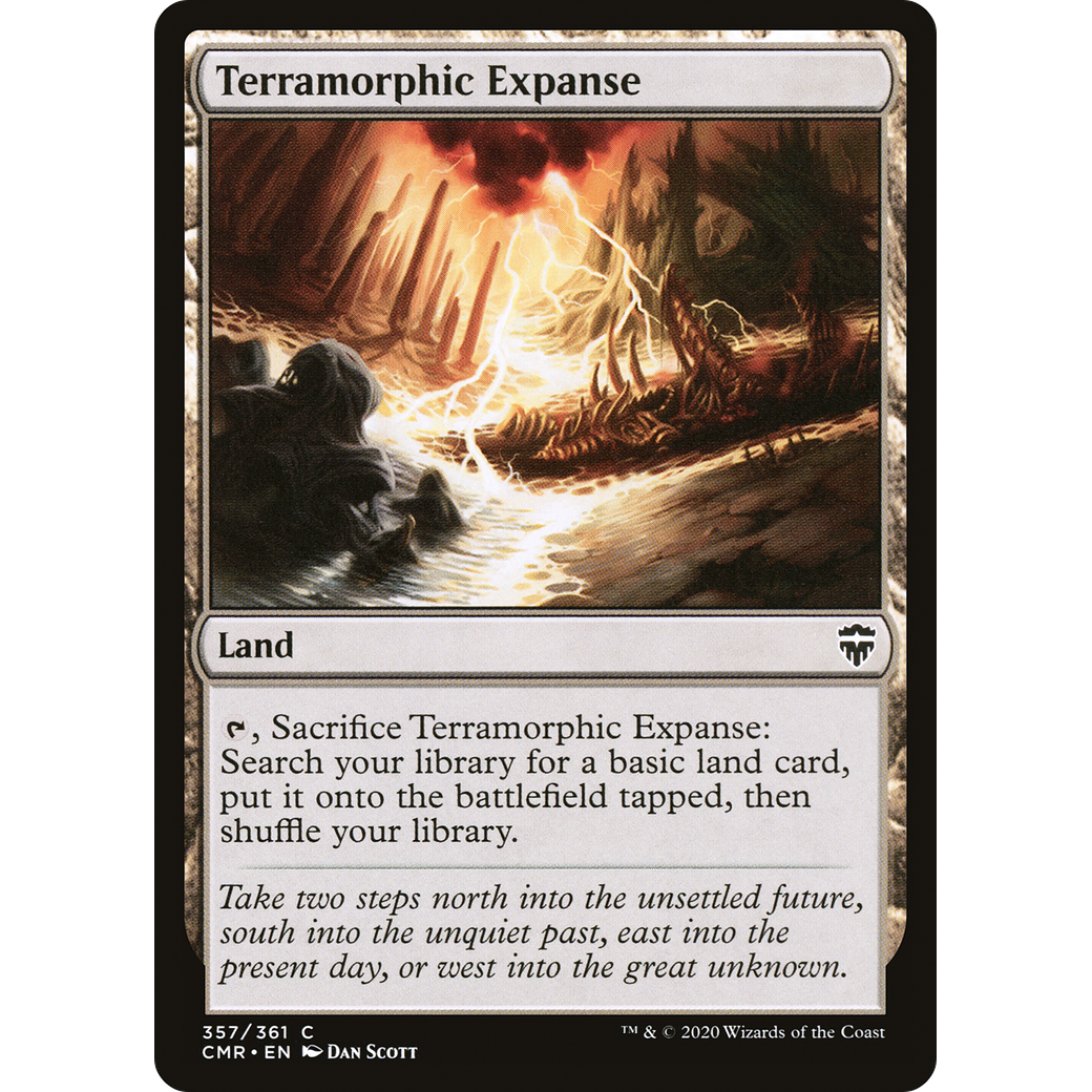 Terramorphic Expanse (357) (CMR-357) - Commander Legends Foil
