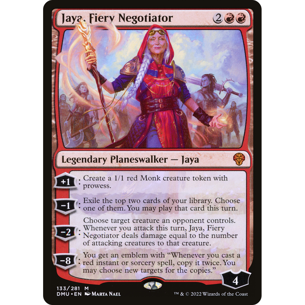 Jaya, Fiery Negotiator (DMU-133) - Dominaria United