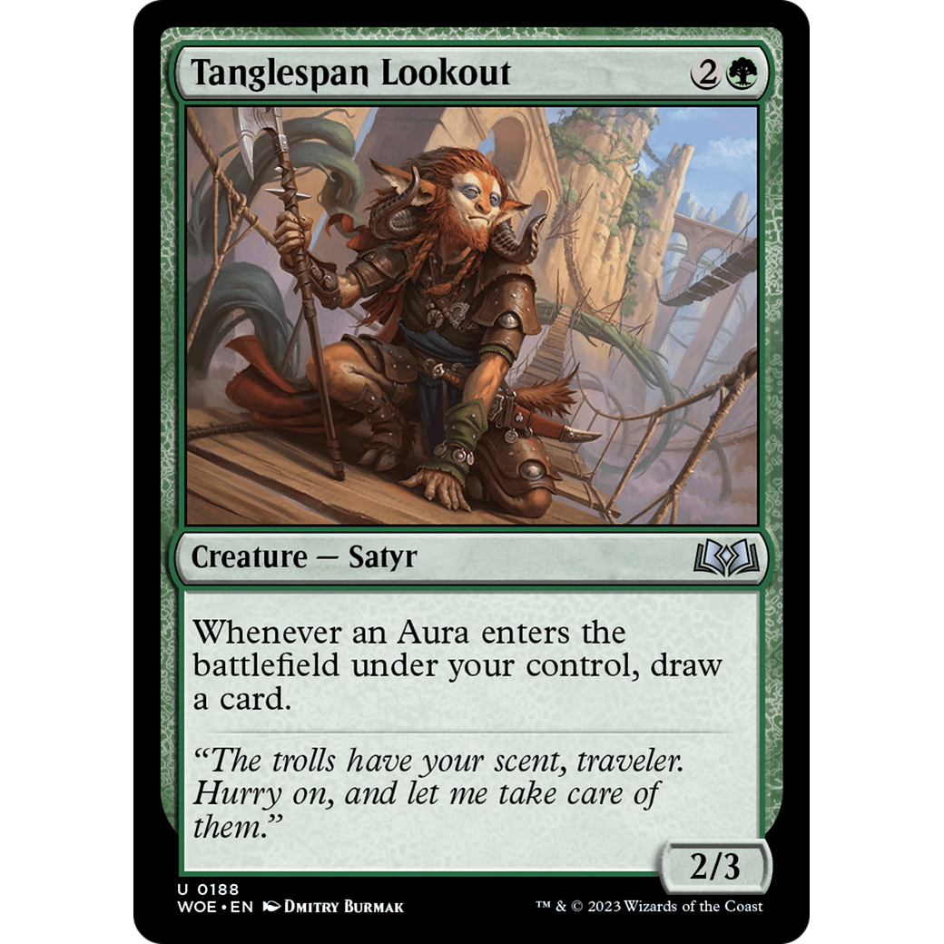 Tanglespan Lookout (WOE-188) - Wilds of Eldraine Foil