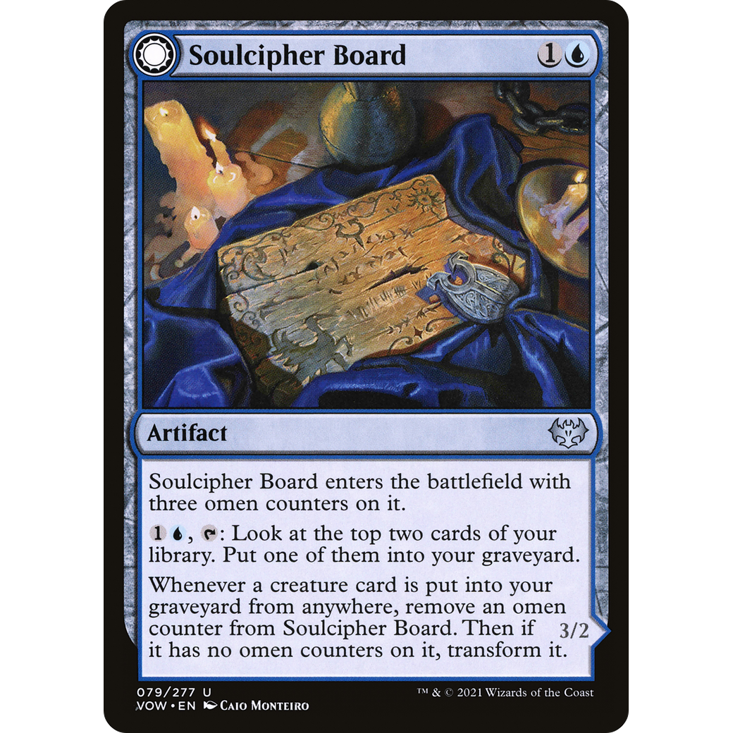 Soulcipher Board (VOW-079) - Innistrad: Crimson Vow: (Double Faced Transform)