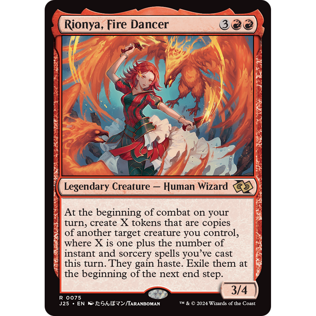 Rionya, Fire Dancer (J25-075) - Foundations Jumpstart