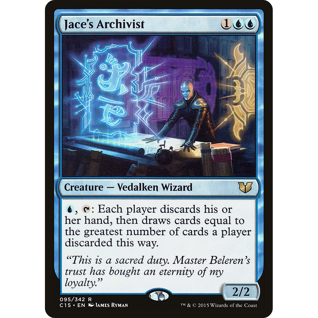 Jace's Archivist (C15-095) - Commander 2015