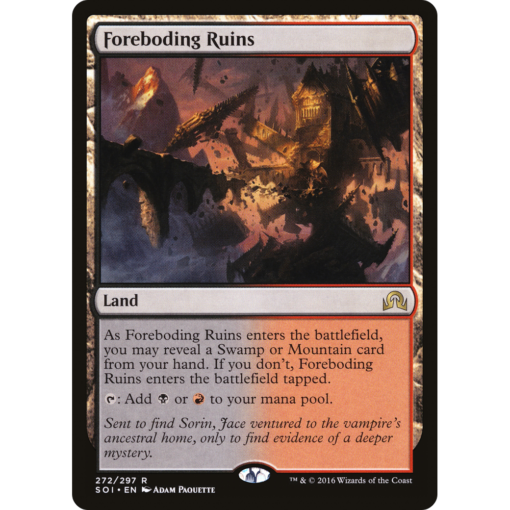 Foreboding Ruins (SOI-272) - Shadows over Innistrad Foil