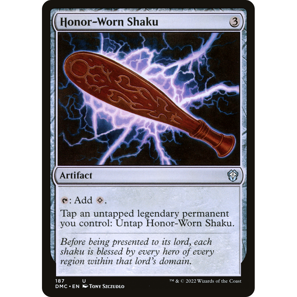 Honor-Worn Shaku (DMC-187) - Dominaria United Commander