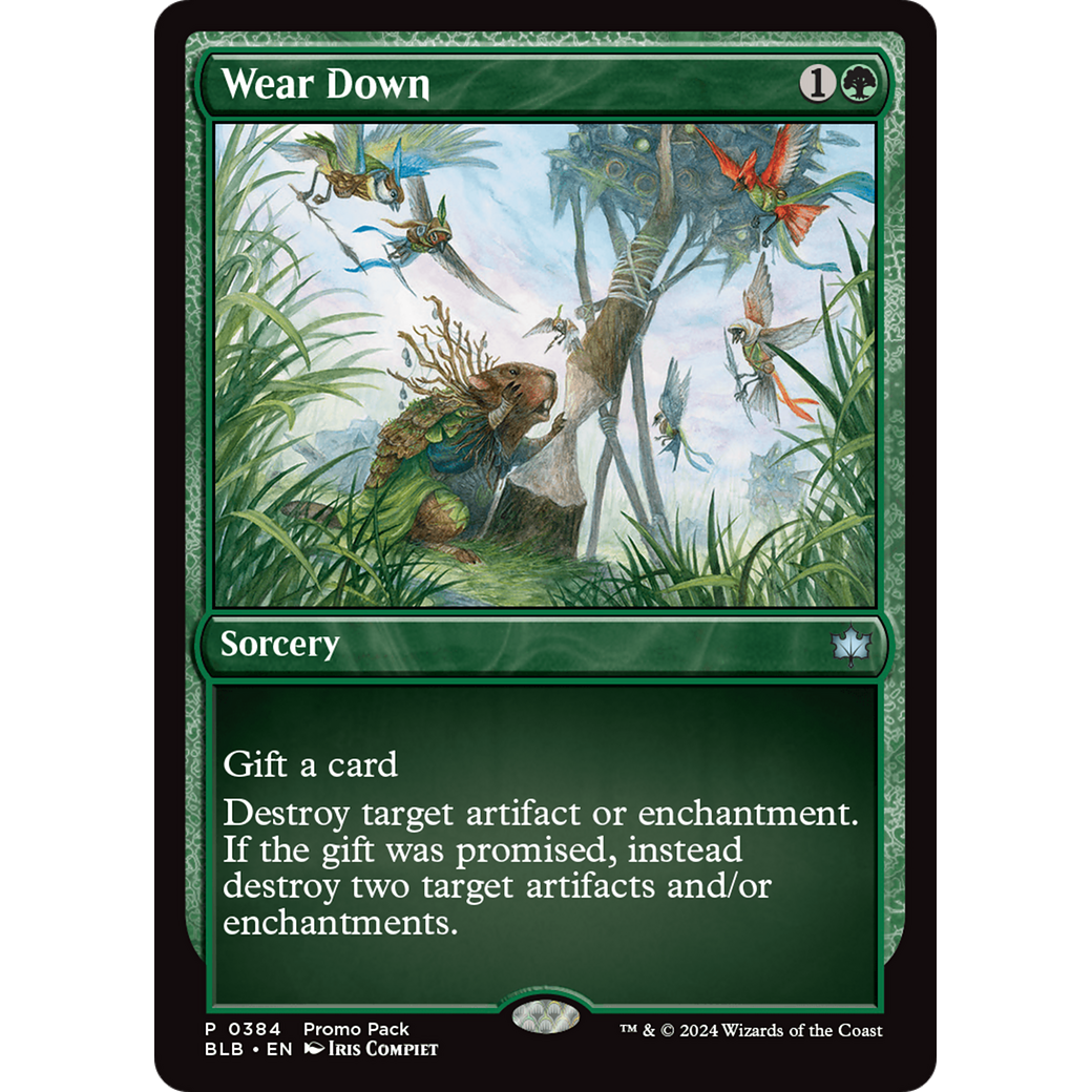 Wear Down (PPBLB-384) - Bloomburrow Foil