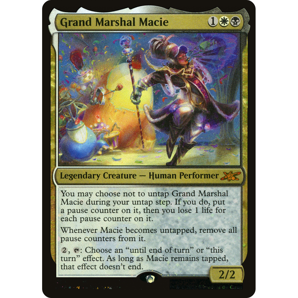 Grand Marshal Macie (Galaxy Foil) (UNF-454) - Unfinity Foil