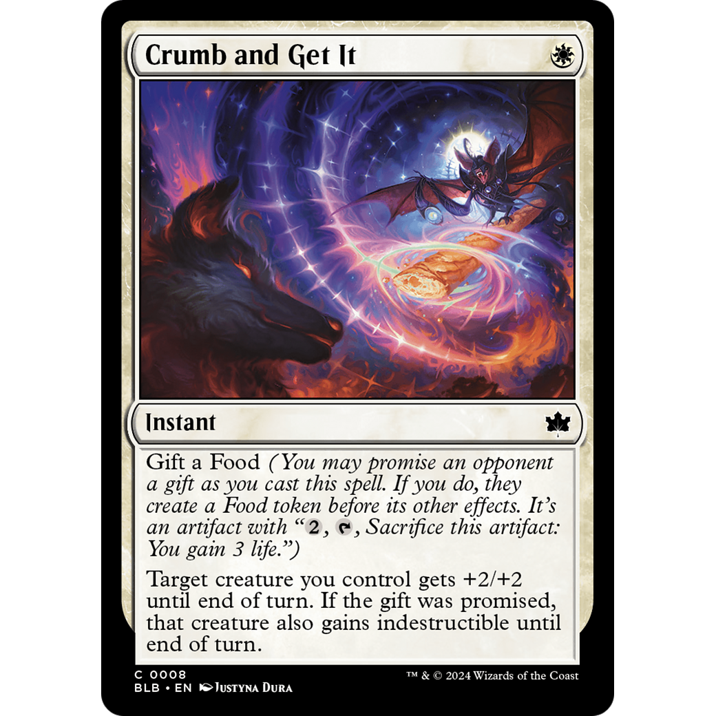 Crumb and Get It (BLB-008) - Bloomburrow Foil