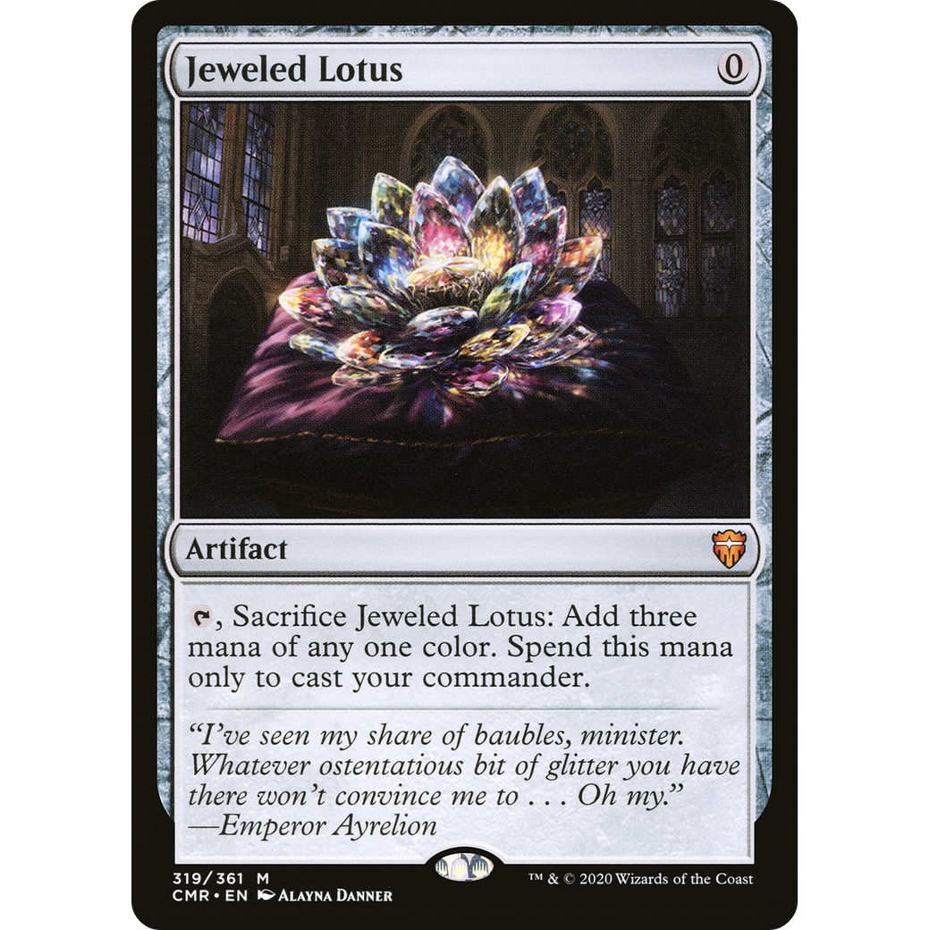 Jeweled Lotus (CMR-319) - Commander Legends