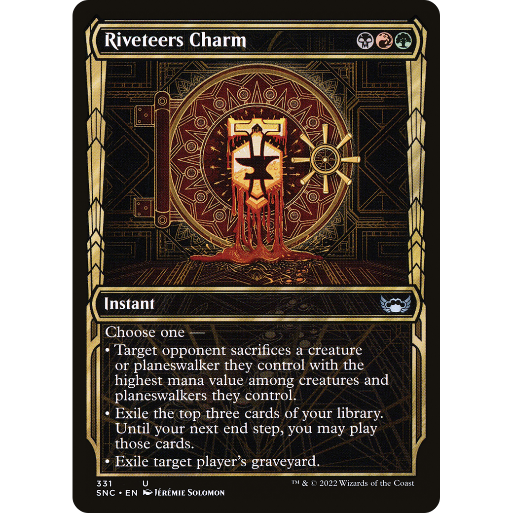 Riveteers Charm (Showcase) (SNC-331) - Streets of New Capenna: (Showcase)
