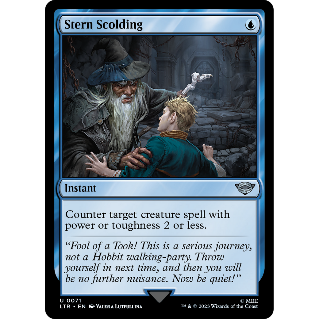 Stern Scolding (LTR-071) - The Lord of the Rings: Tales of Middle-earth