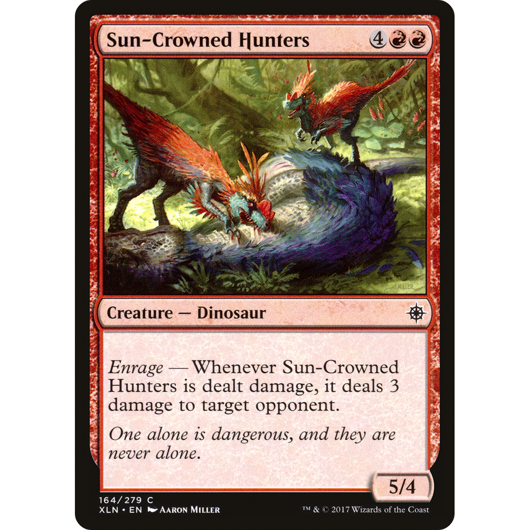 Sun-Crowned Hunters (XLN-164) - Ixalan