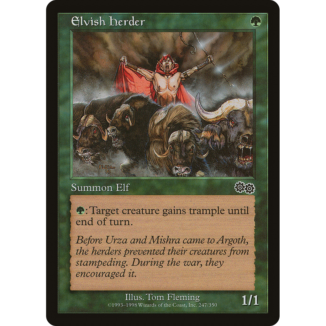 Elvish Herder (USG-247) - Urza's Saga