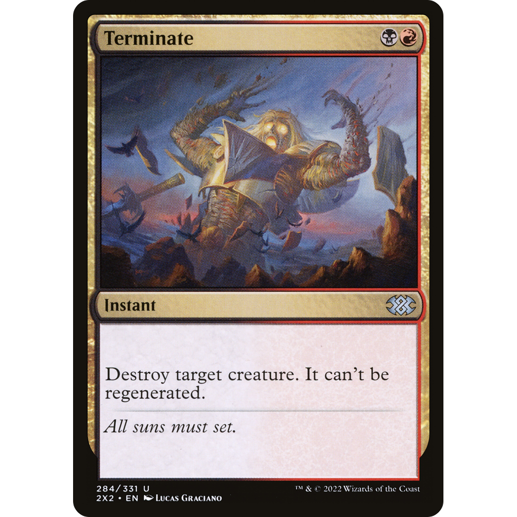 Terminate (2X2-284) - Double Masters 2022