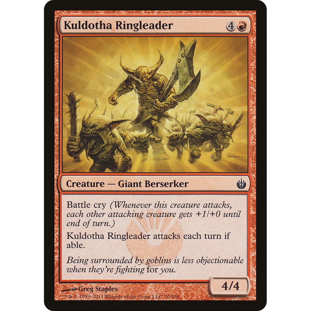 Kuldotha Ringleader (MBS-070) - Mirrodin Besieged