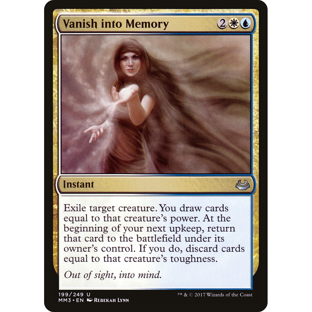 Vanish into Memory (MM3-199) - Modern Masters 2017