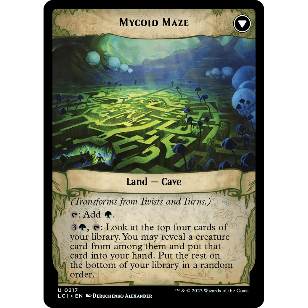 Twists and Turns // Mycoid Maze (LCI-217) - The Lost Caverns of Ixalan