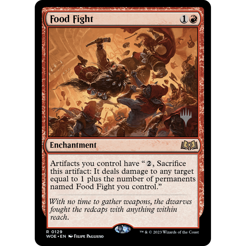 Food Fight (PPWOE-129P) - Wilds of Eldraine Promos Foil