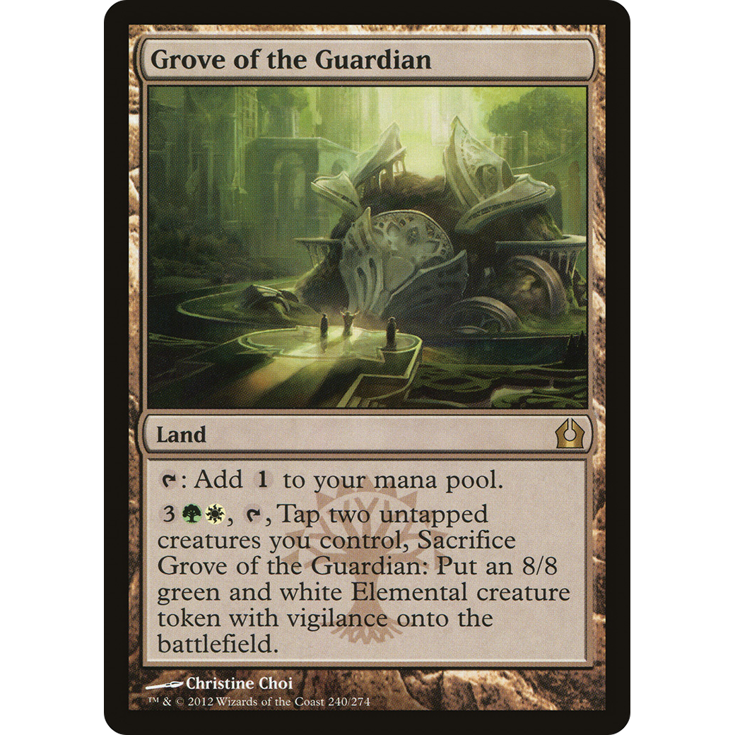 Grove of the Guardian (RTR-240) - Return to Ravnica