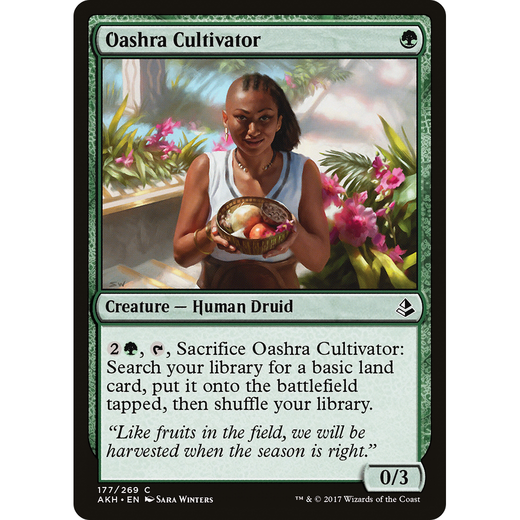 Oashra Cultivator (AKH-177) - Amonkhet Foil