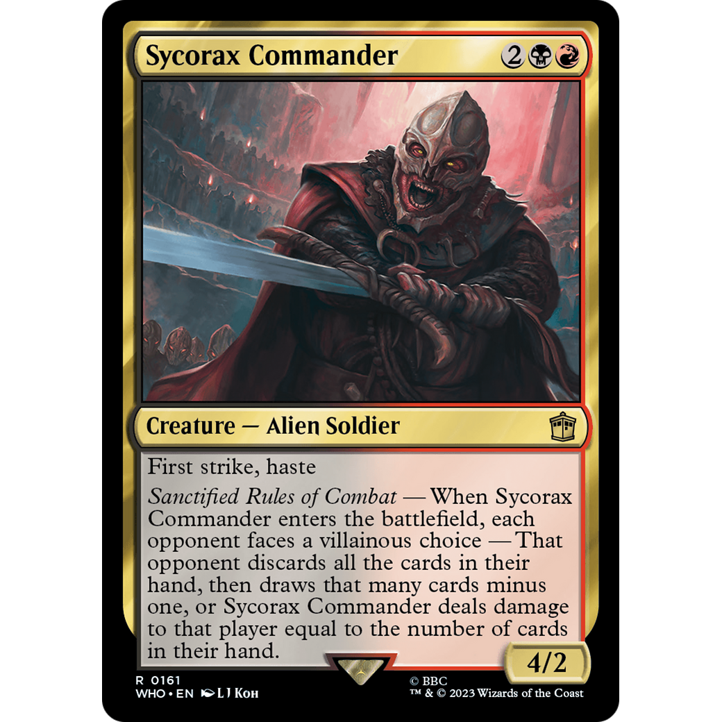 Sycorax Commander (WHO-161) - Doctor Who