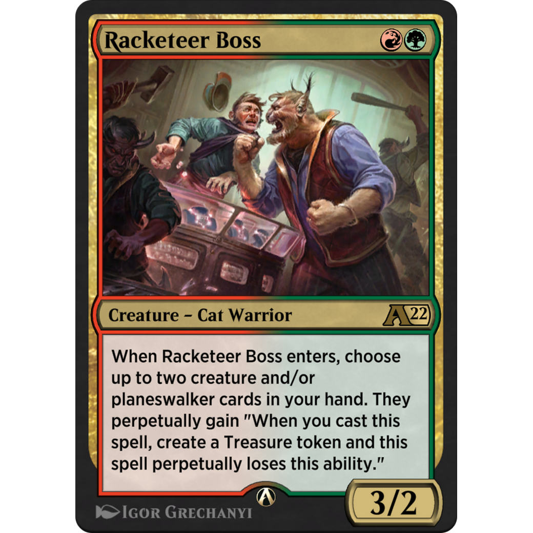 Racketeer Boss (YSNC-025) - Alchemy: New Capenna