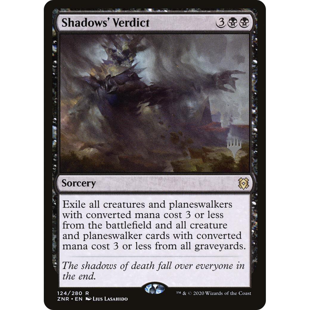 Shadows' Verdict (PPZNR-124) - Zendikar Rising Promos