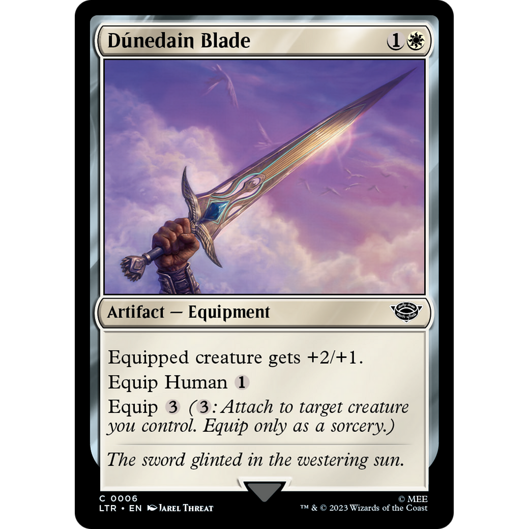 Dúnedain Blade (LTR-006) - The Lord of the Rings: Tales of Middle-earth Foil
