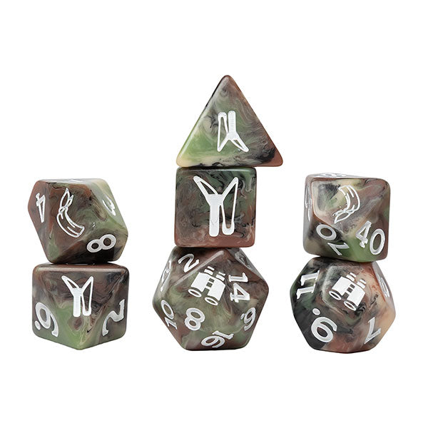 Stranger Things Adventure Dice: 7-Dice Set (Pre-Order Expected Release: 11/01/2025)