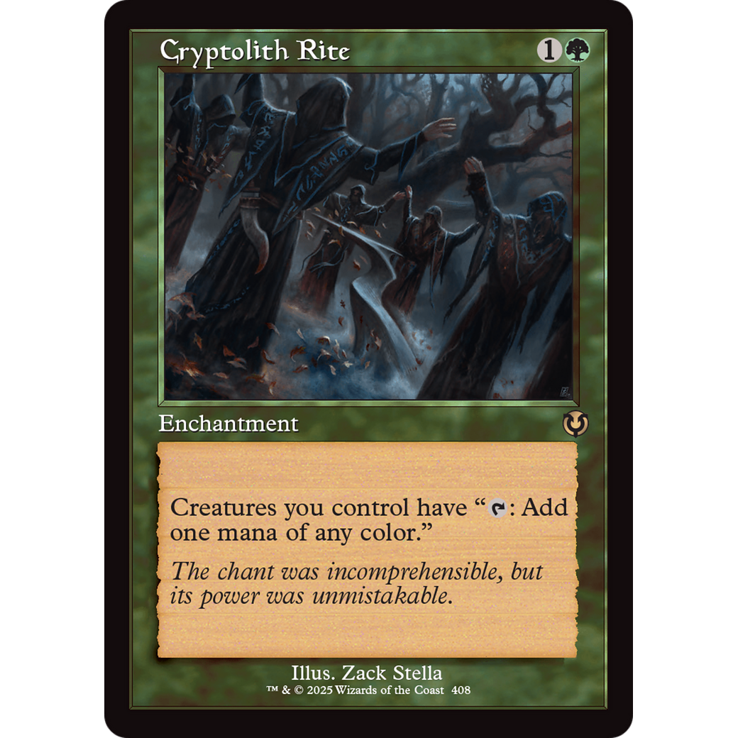 Cryptolith Rite (INR-408) - Innistrad Remastered: (enchantment)