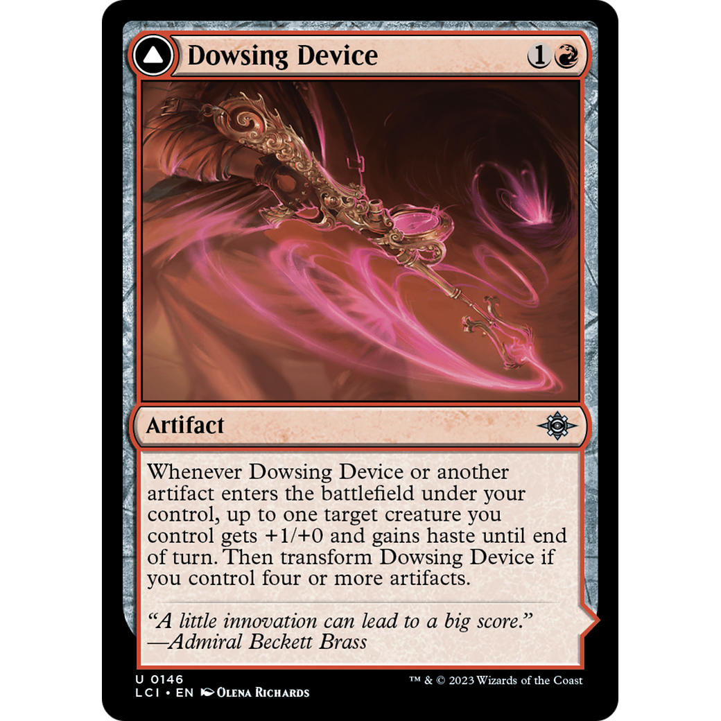Dowsing Device // Geode Grotto (LCI-146) - The Lost Caverns of Ixalan Foil