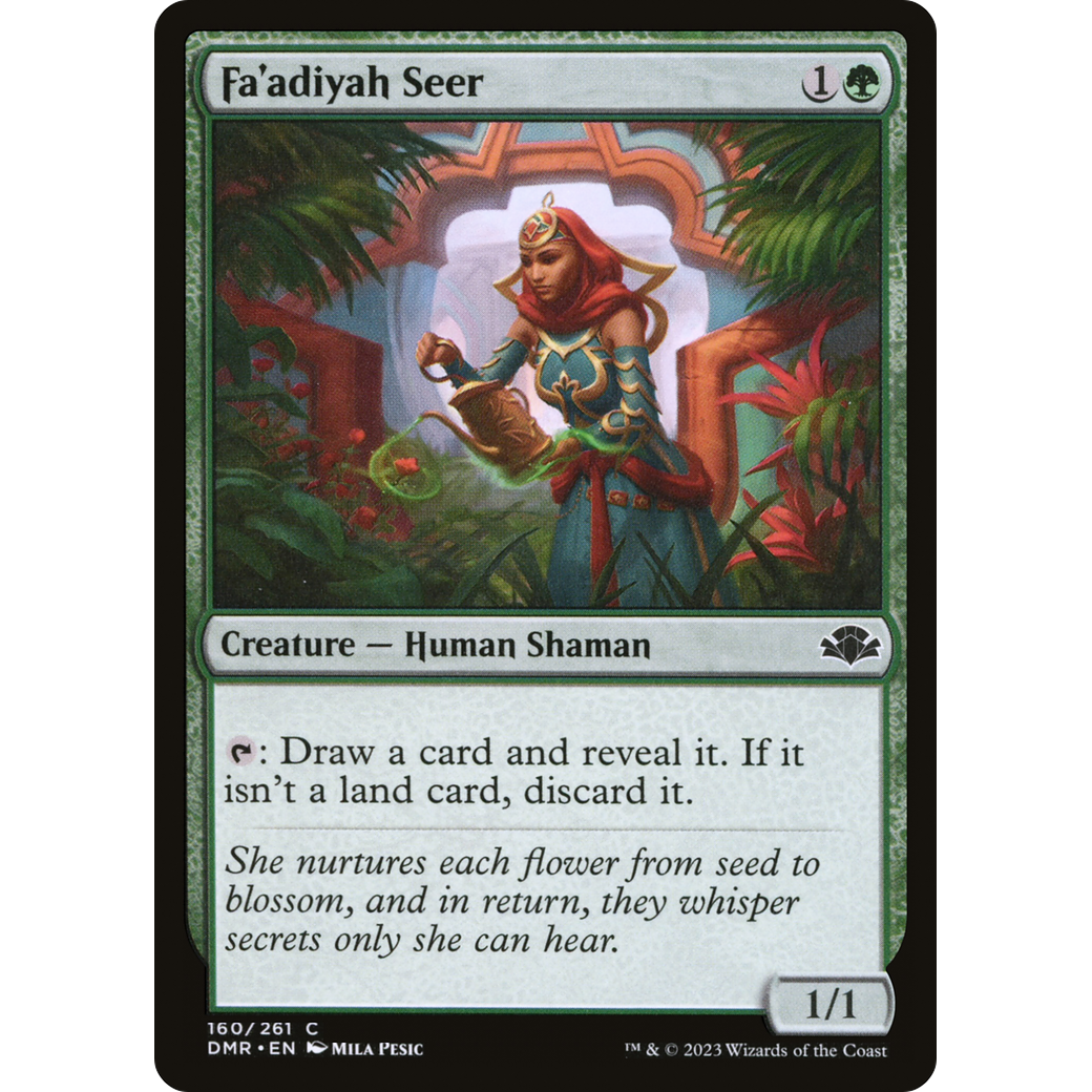 Fa'adiyah Seer (DMR-160) - Dominaria Remastered