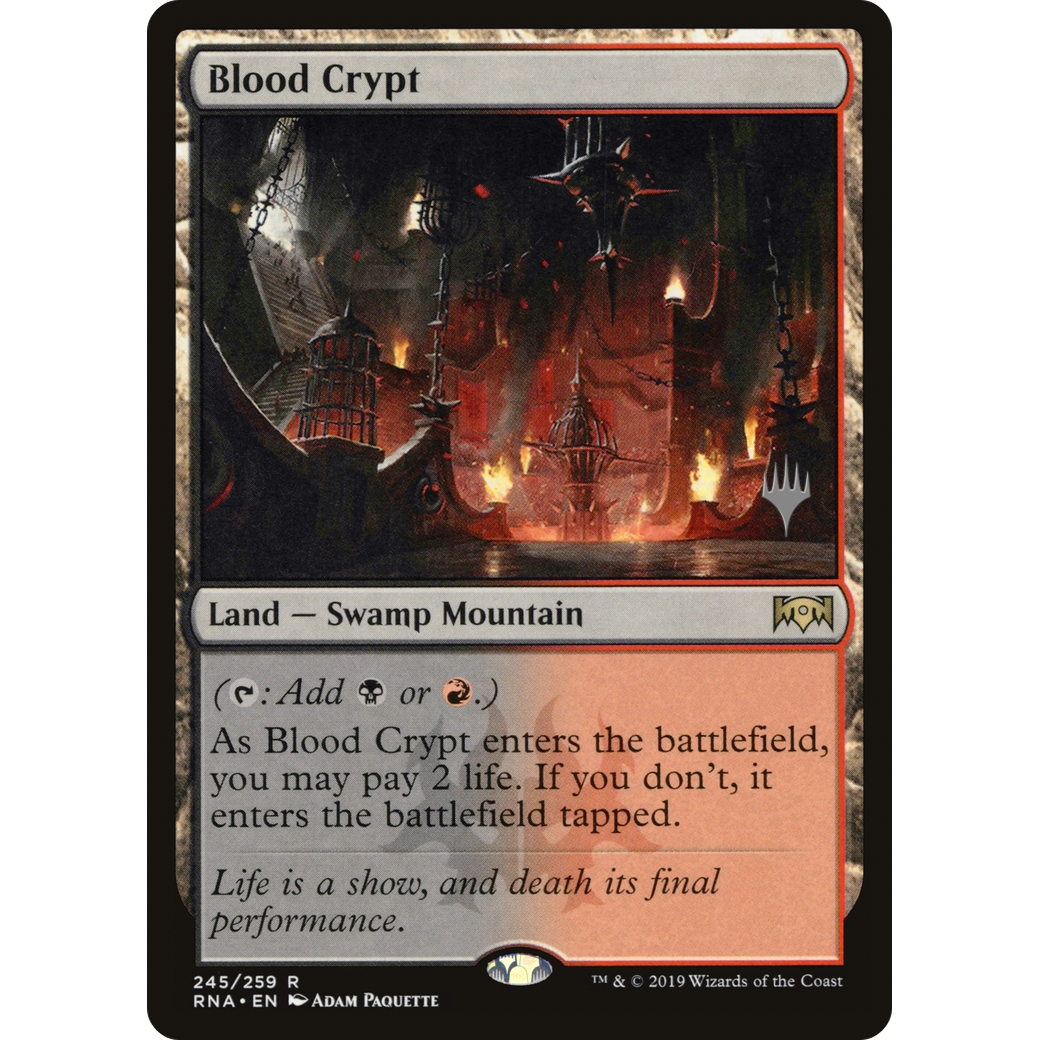 Blood Crypt (PPELD-245) - Ravnica Allegiance Promos