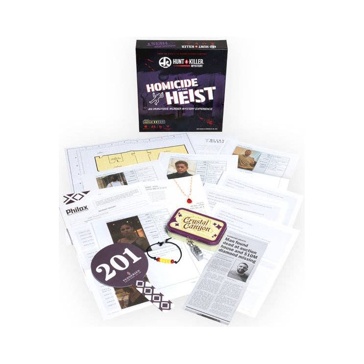 Hunt A Killer: Homicide at the Heist, Murder Mystery Game