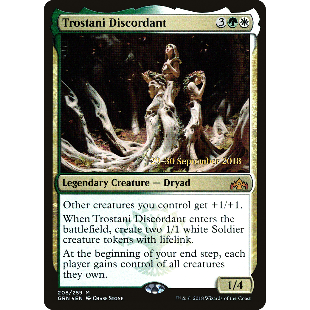 Trostani Discordant (PRE-208) - Guilds of Ravnica Promos Foil