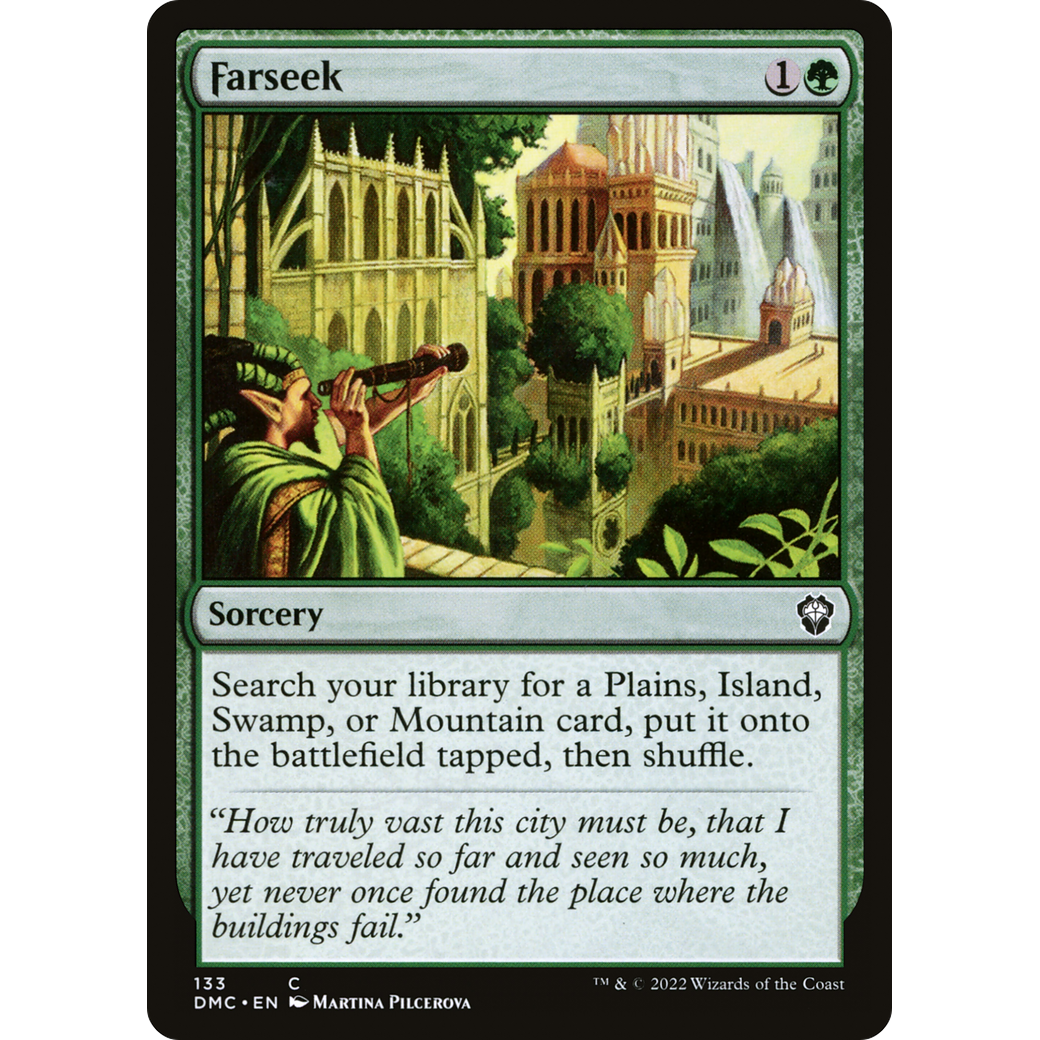 Farseek (DMC-133) - Dominaria United Commander