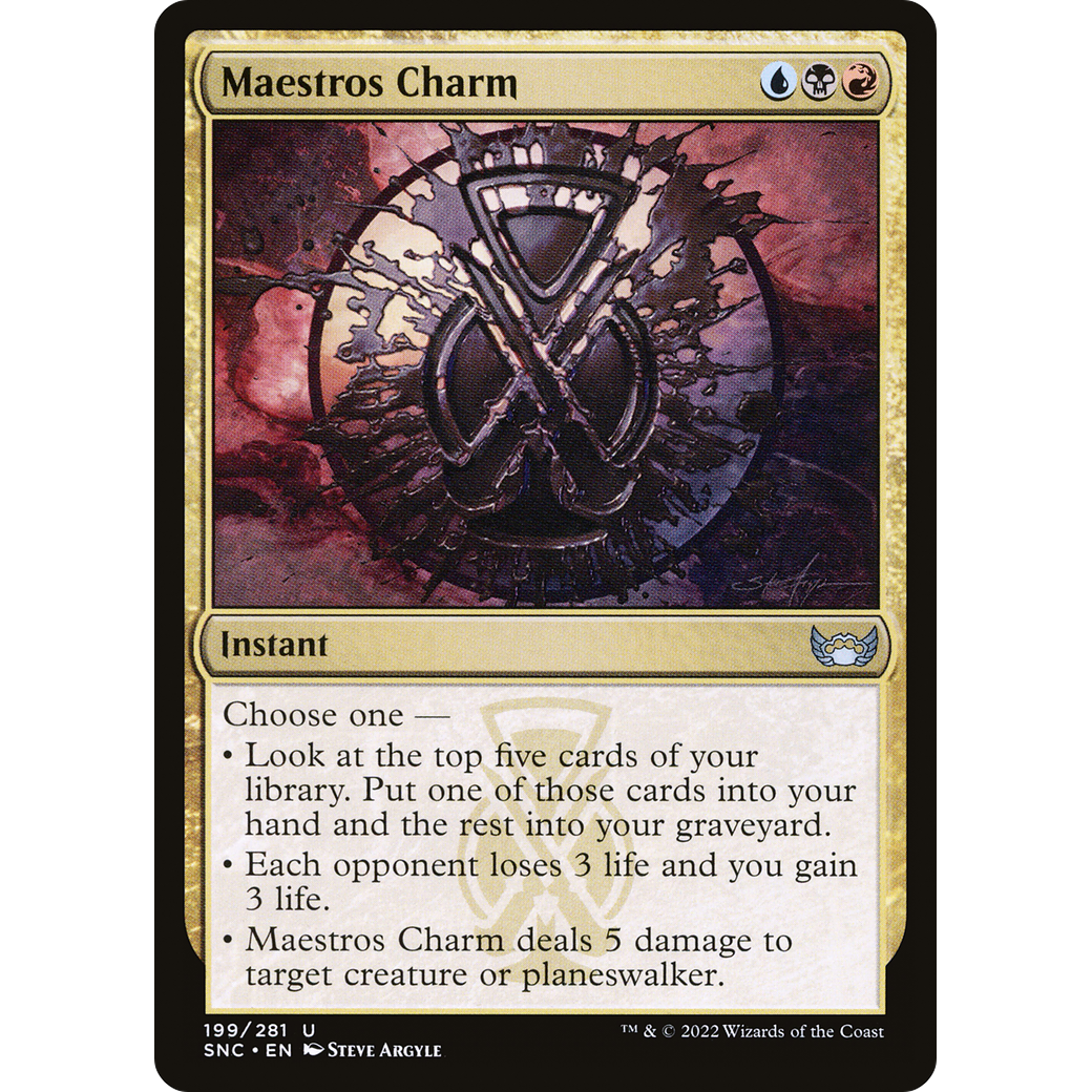 Maestros Charm (SNC-199) - Streets of New Capenna